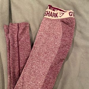 gymshark pink marl leggings